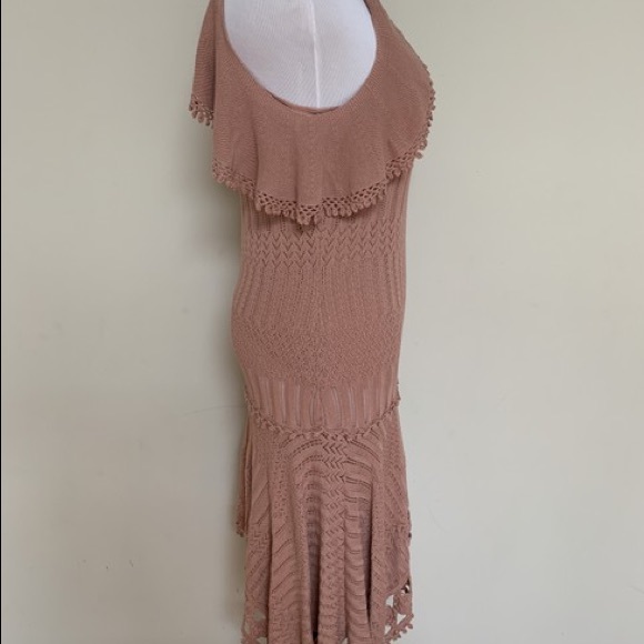 Jonathan Simkhai, Crochet Handkerchief dress, SZ M - Picture 5 of 8